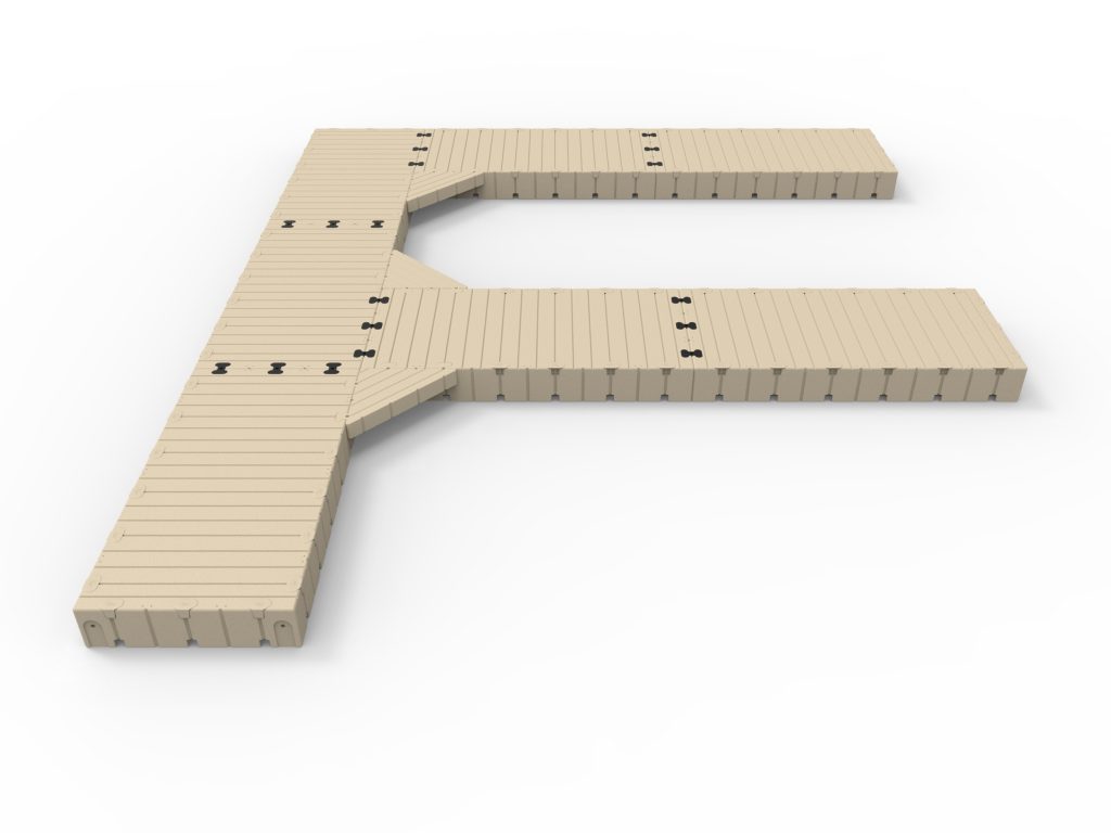 F-Shape 30x25W Wide Walkway